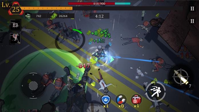 Jogos de atirador de sobrevivência zumbi versão móvel andróide iOS