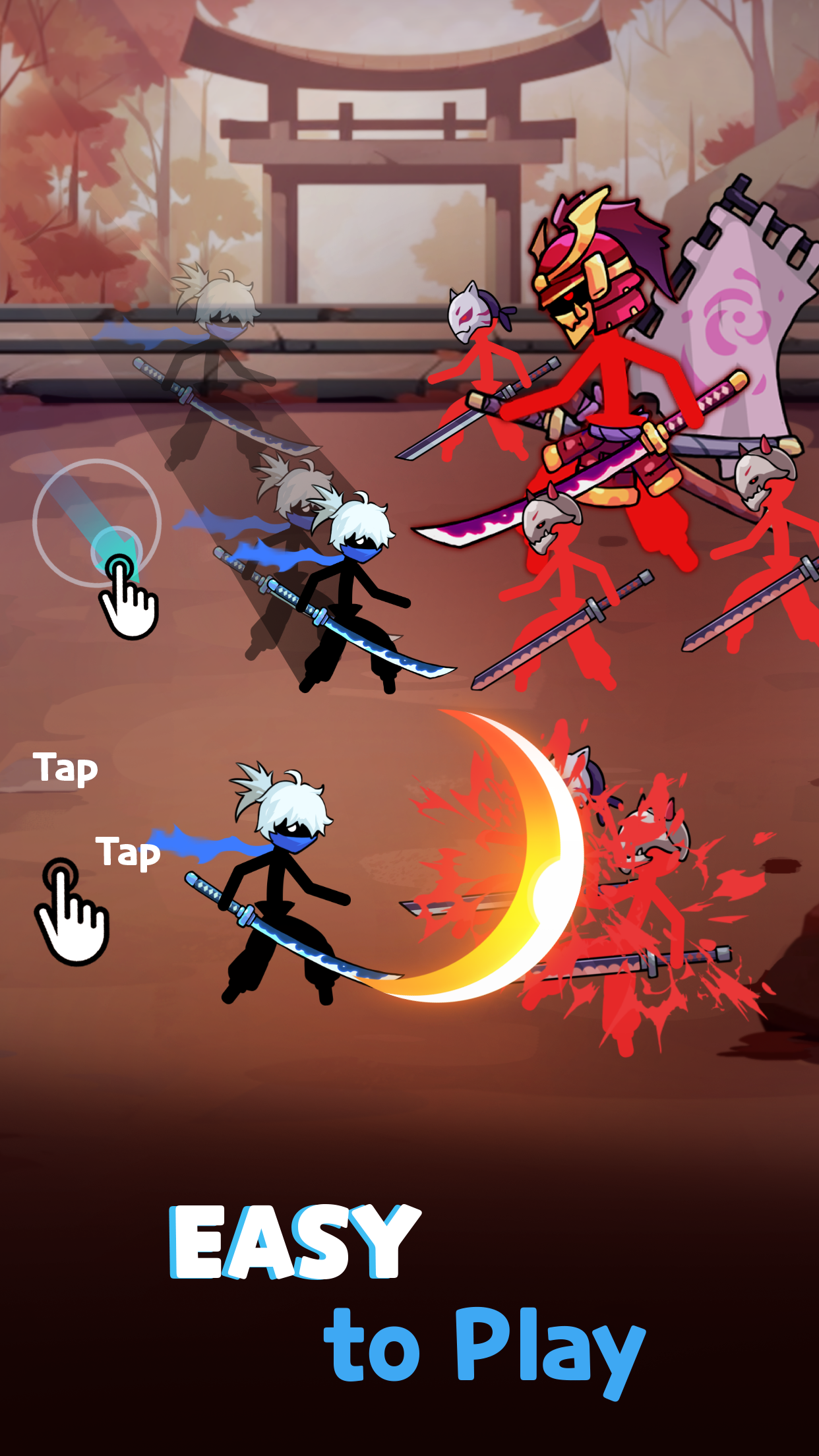 Ninja Shadow Fighter Revenge ゲームのスクリーンショット