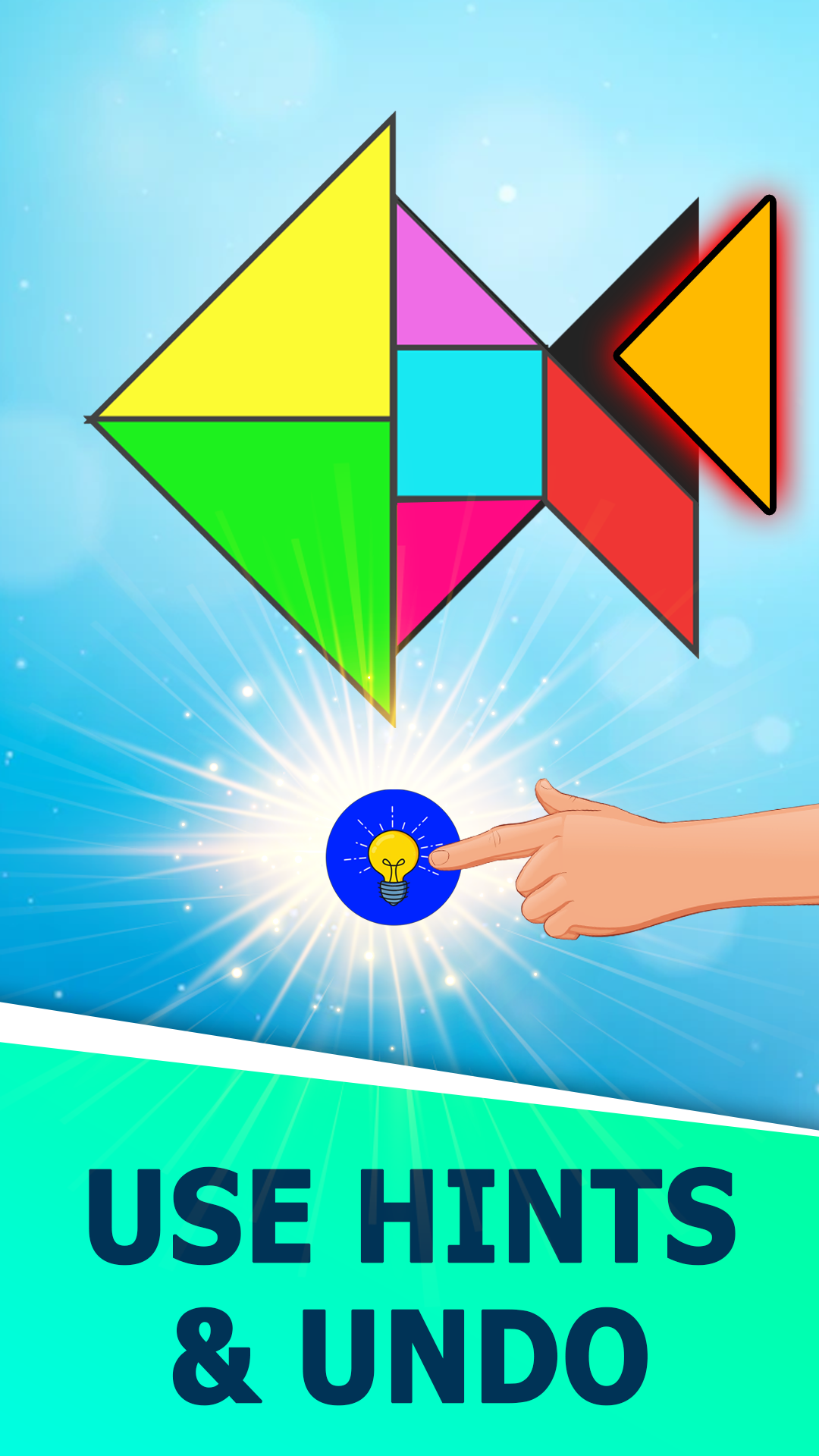 Tangram Puzzle 1000 Levels Game Screenshot