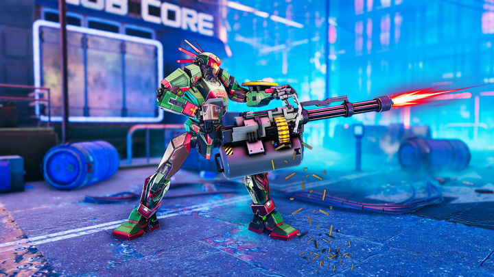 Robot Fighting kung Fu Games Game Screenshot