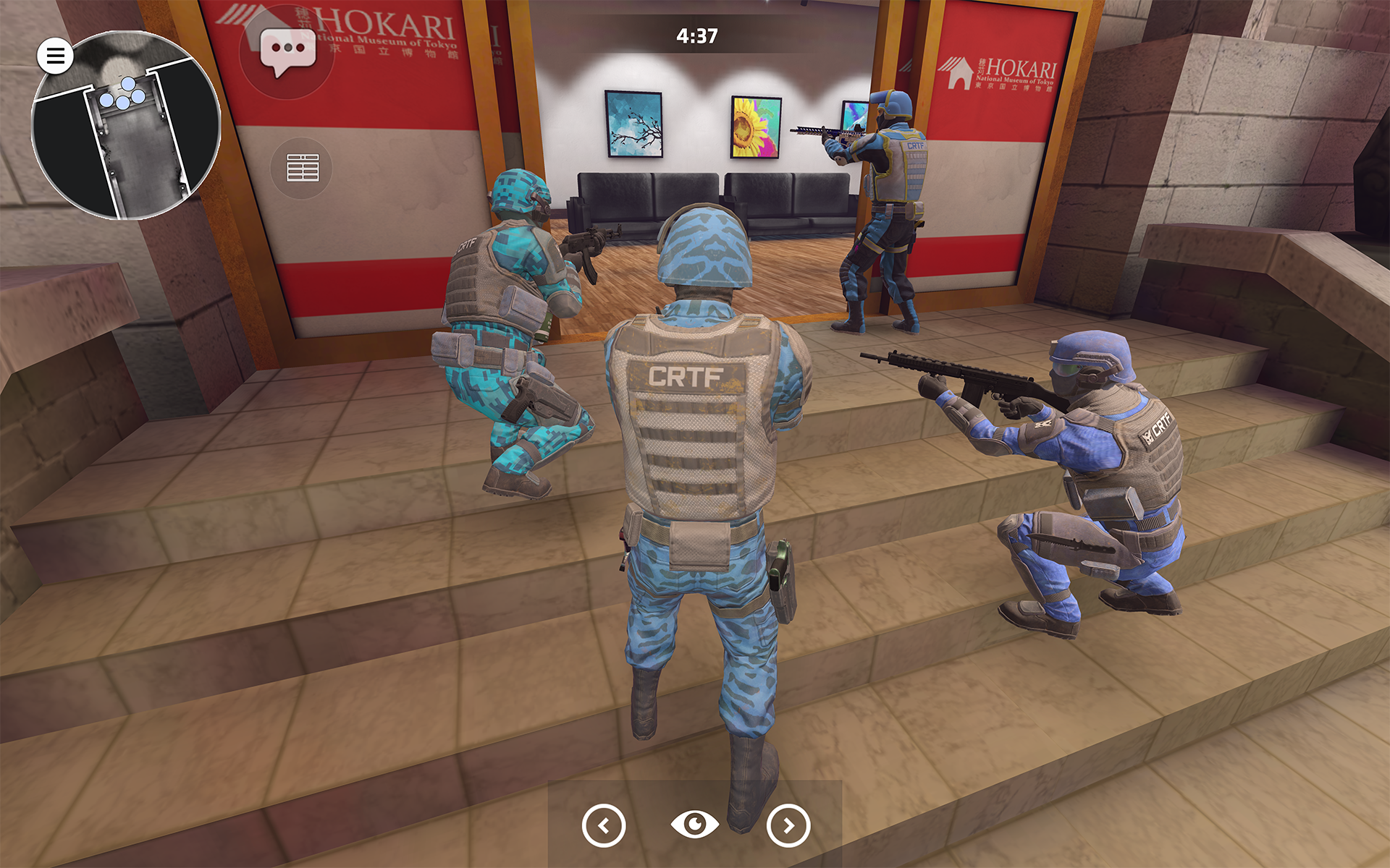 Critical Ops: Multiplayer FPS ゲームのスクリーンショット