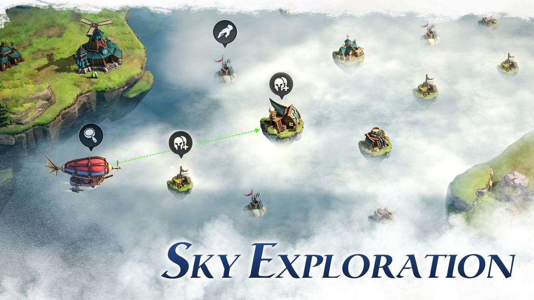 Screenshot of Skyland Wars