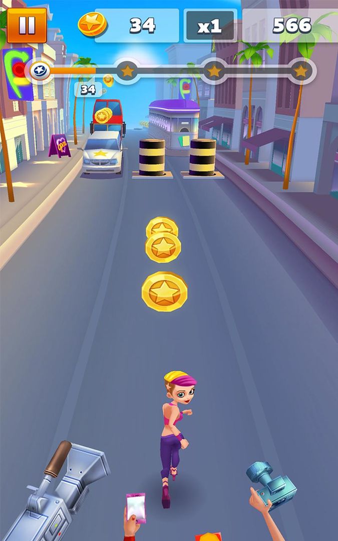 Hollywood Rush screenshot game