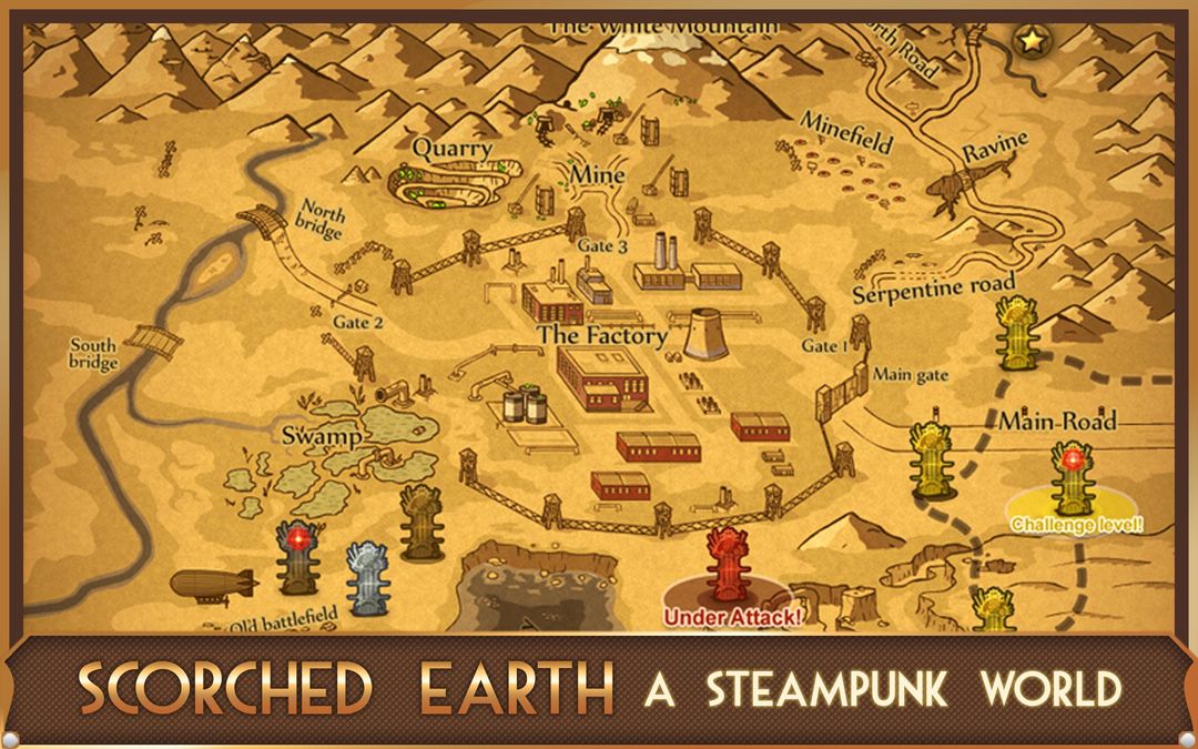 Steampunk Tower ภาพหน้าจอเกม