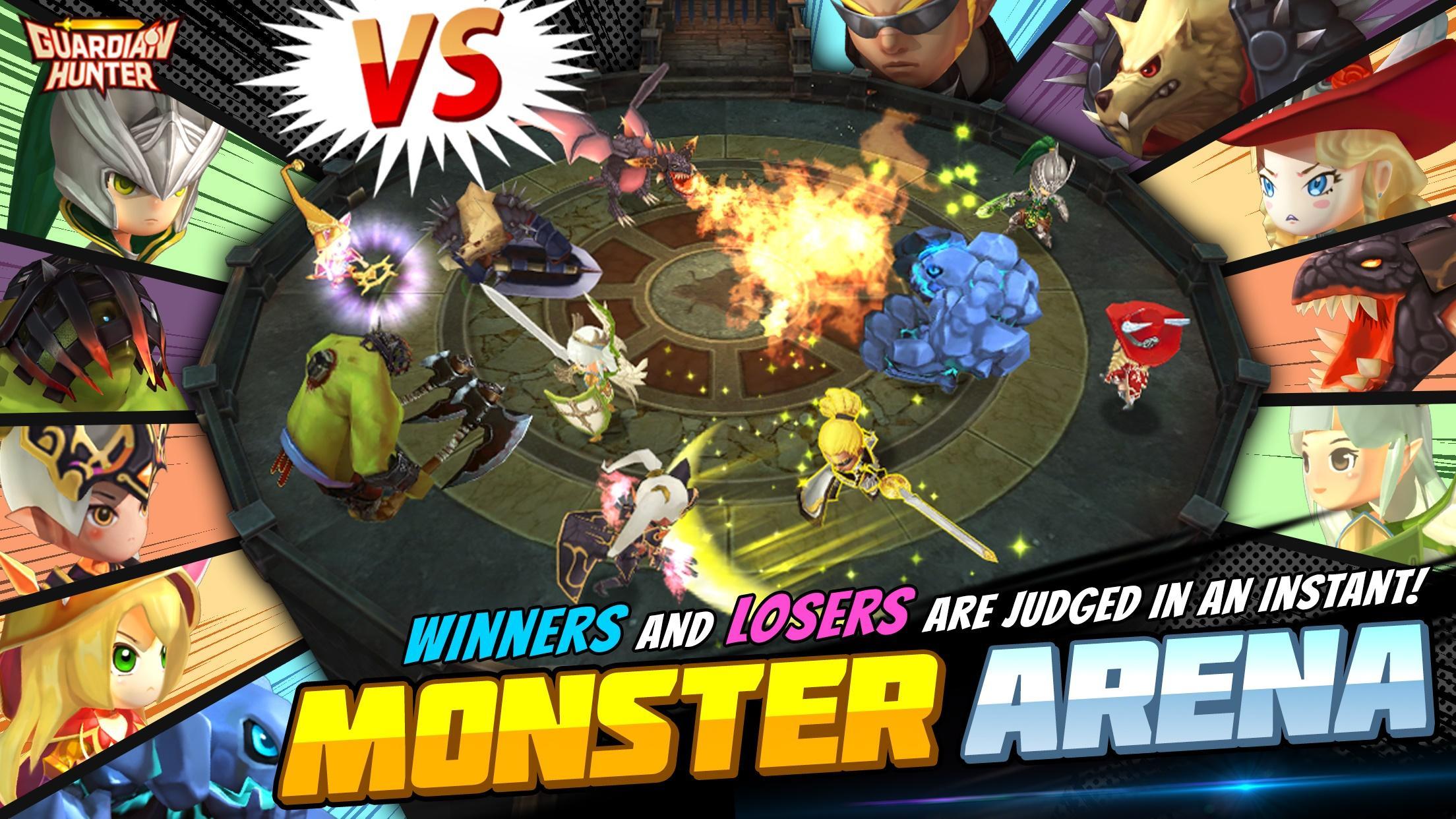 Cuplikan Layar Game Guardian Hunter: SuperBrawlRPG