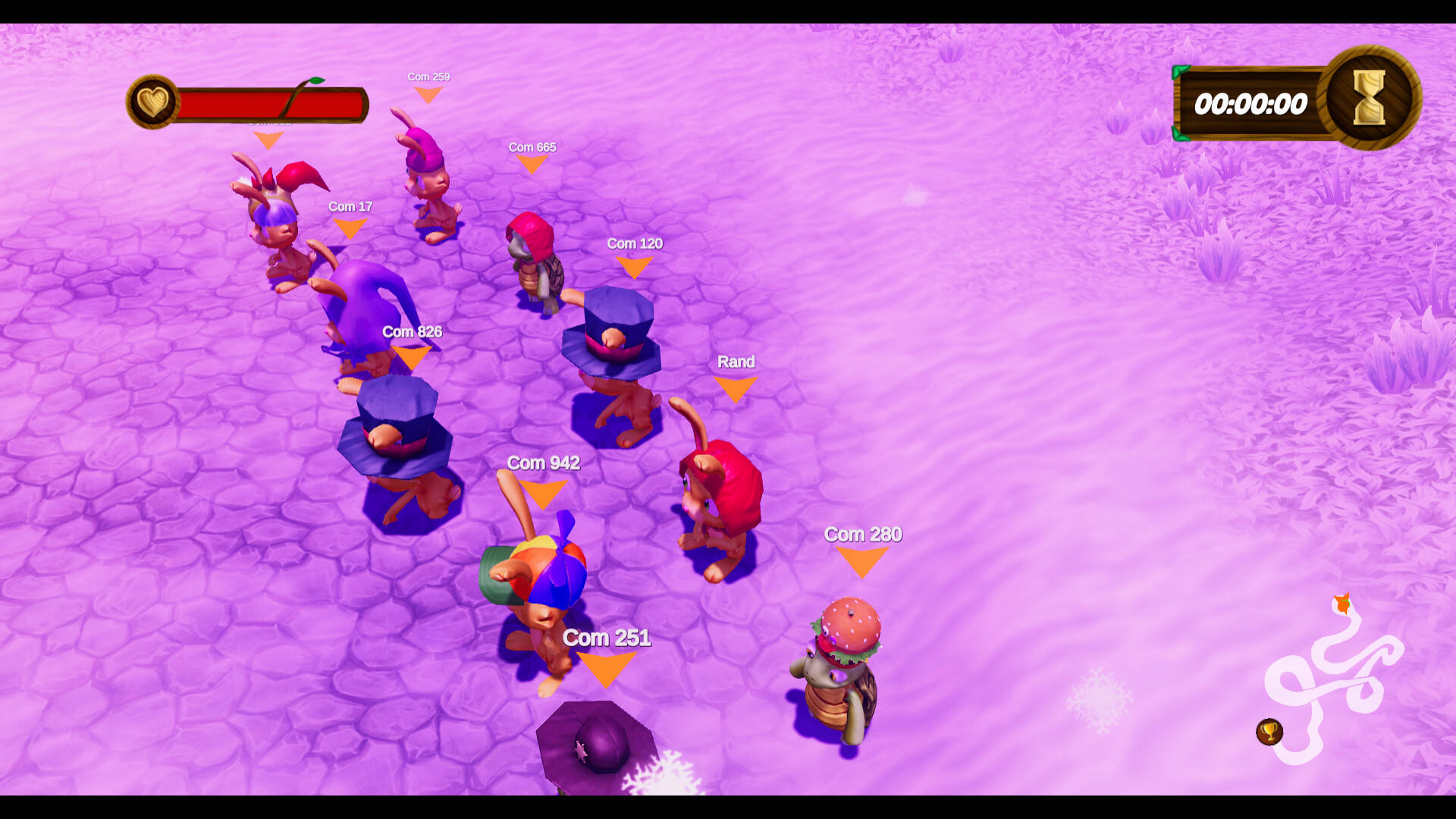 Screenshot of Running Fable