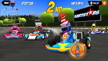 Captura de Tela do Jogo Kart Stars