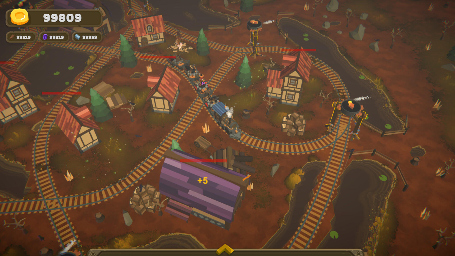 Screenshot of Tracks n' Turrets
