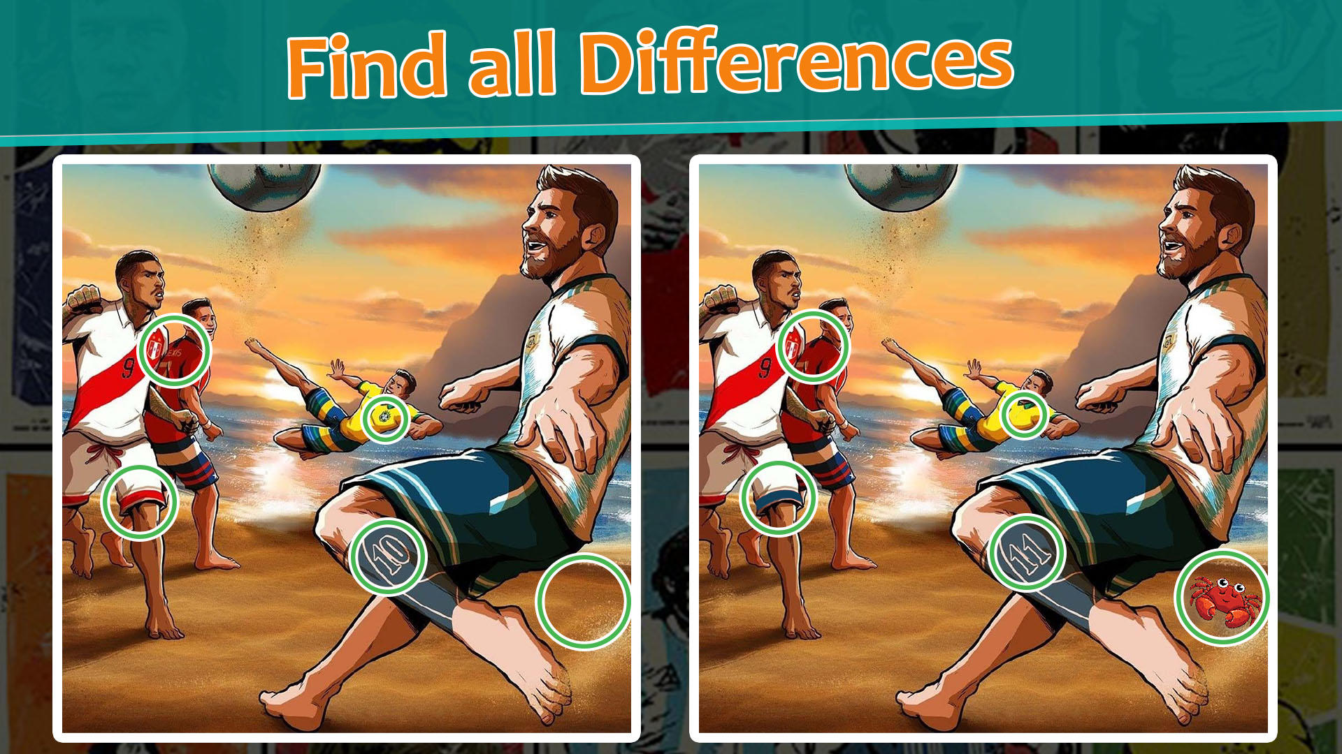 Soccer Star: Find Differences android iOS apk download for free-TapTap