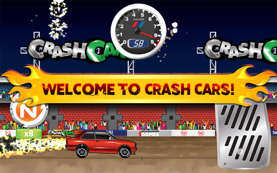 Screenshot 1 of Crash Cars: un derby de demolición aplastante de la física 1.2
