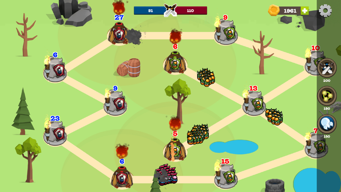 Idle Cell War : RTS Strategy Game Screenshot