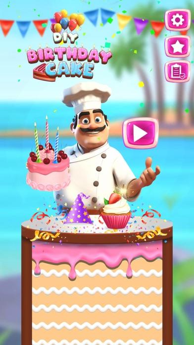 Cuplikan Layar Game Happy Birthday Cake Master