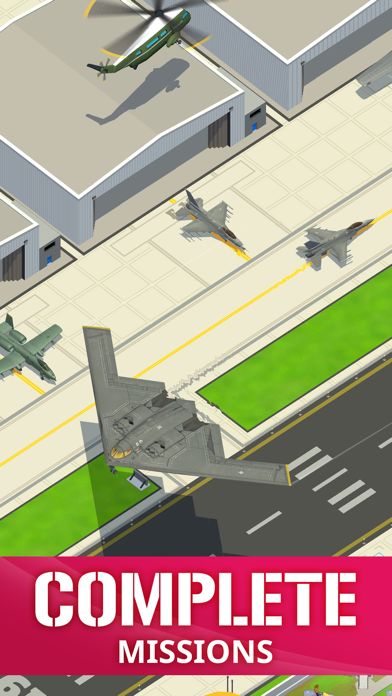 Idle Air Force Base ภาพหน้าจอเกม