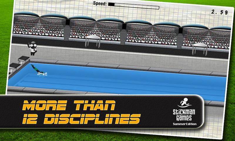 Stickman Games : Summer Game Screenshot