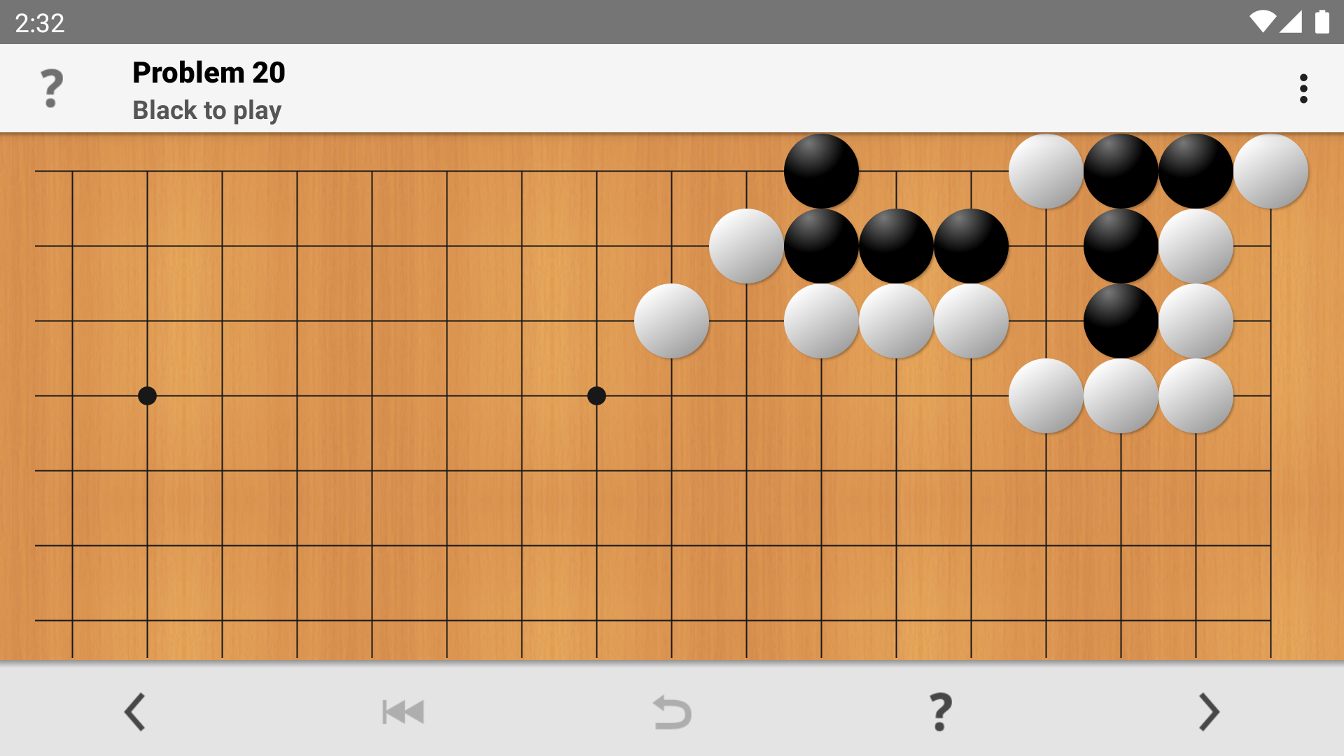 Tsumego Pro (Go Problems) Game Screenshot