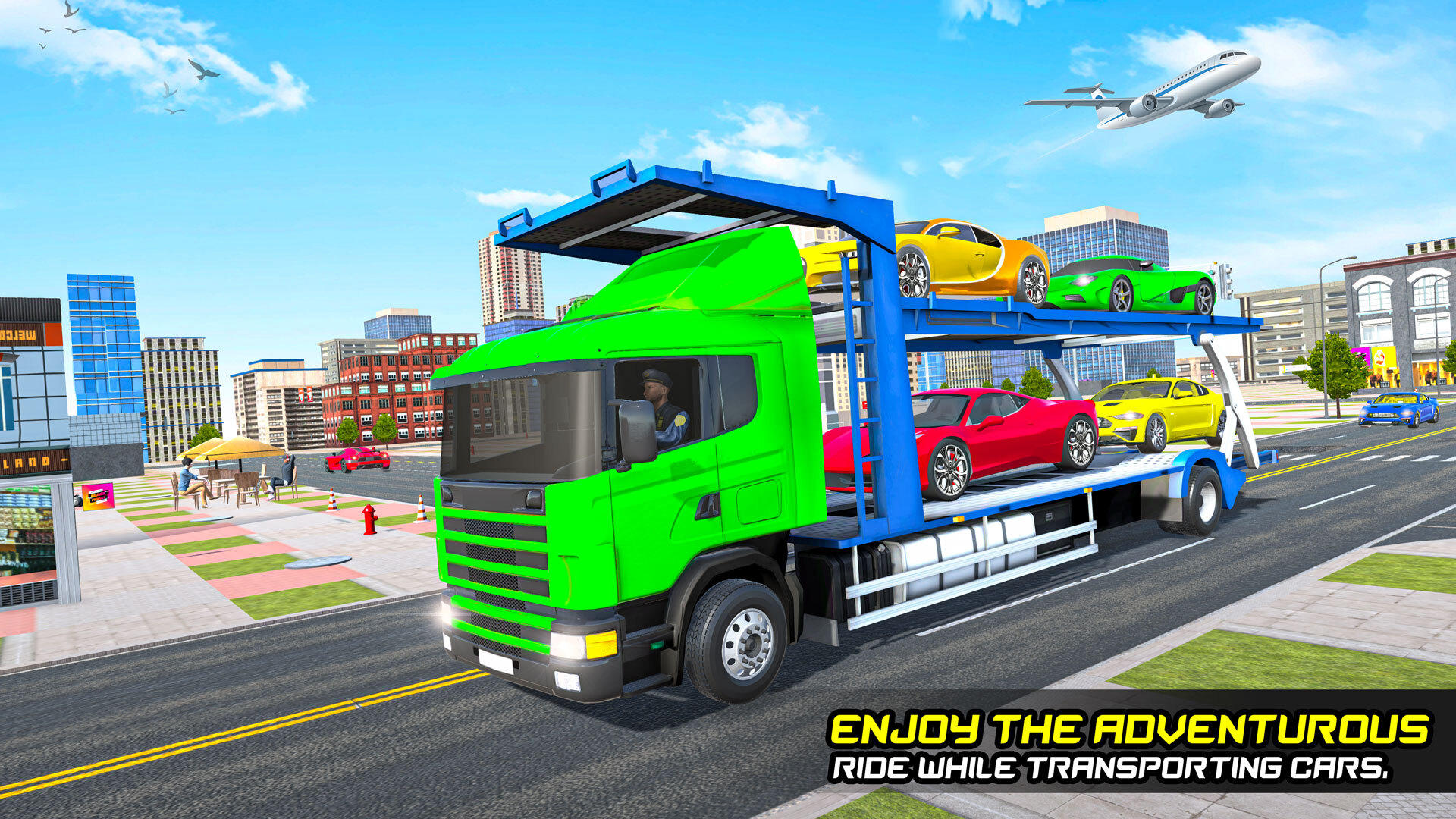 Crazy Truck Car Transport Game Game Screenshot