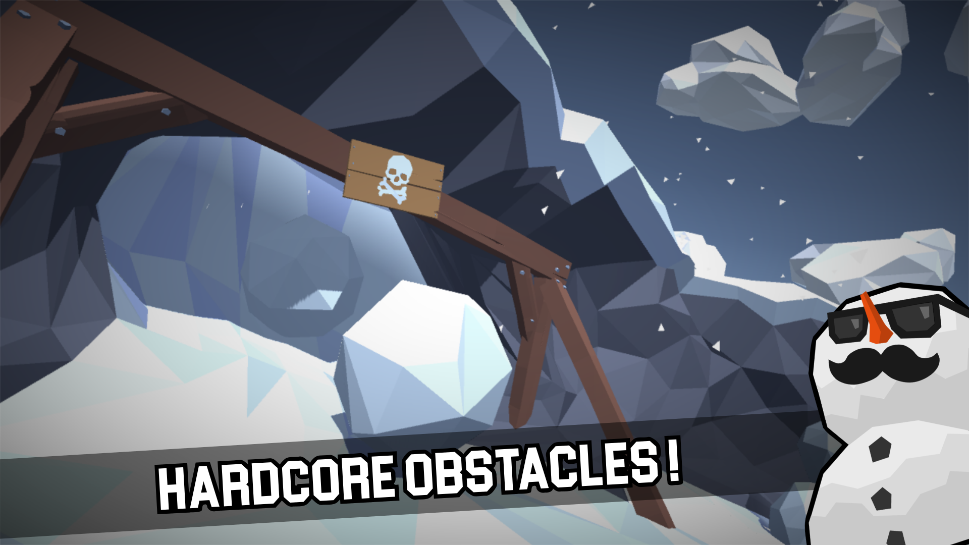 Sledge - snow mountain slide screenshot game