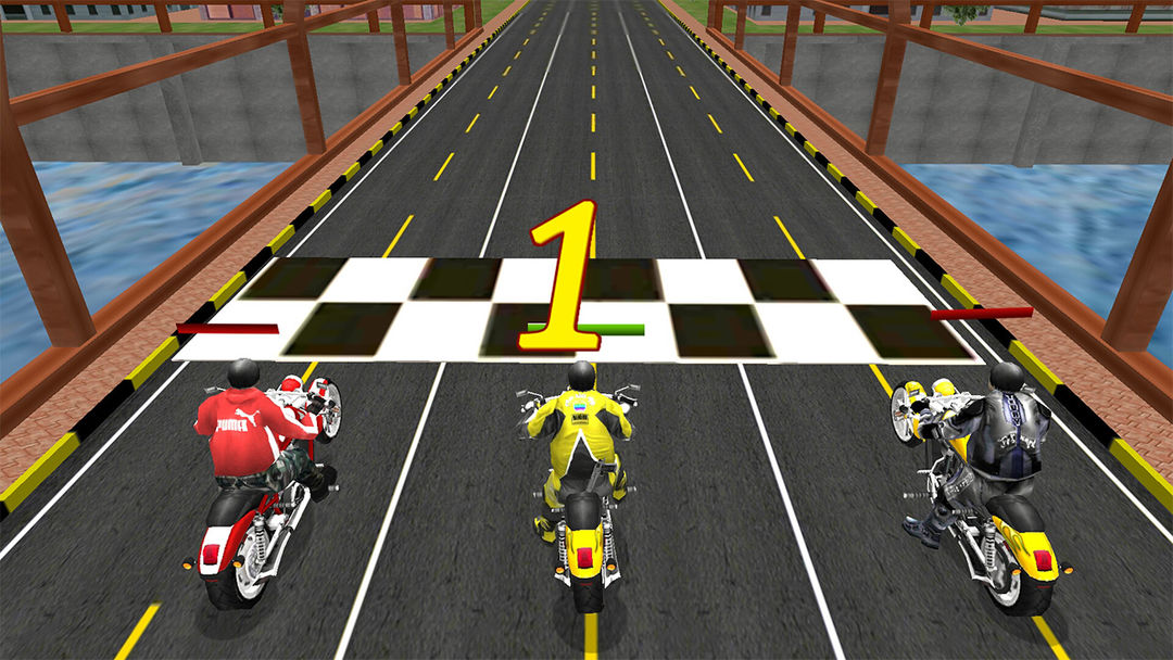 Screenshot of Bike Race Fighter