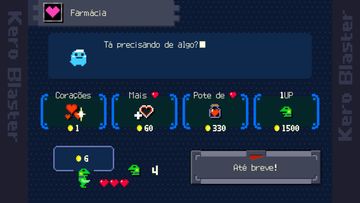 Captura de Tela do Jogo Kero Blaster