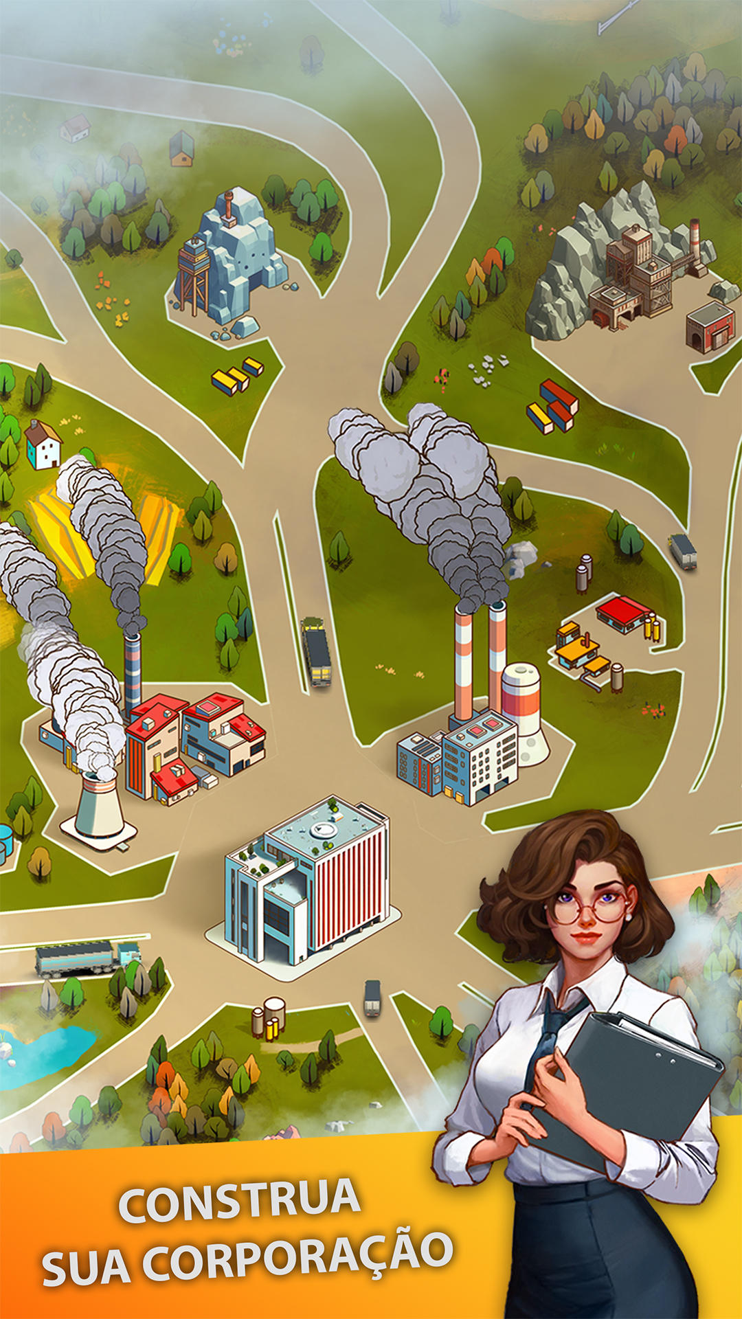 Captura de Tela do Jogo Idle Mining Tycoon: Industry
