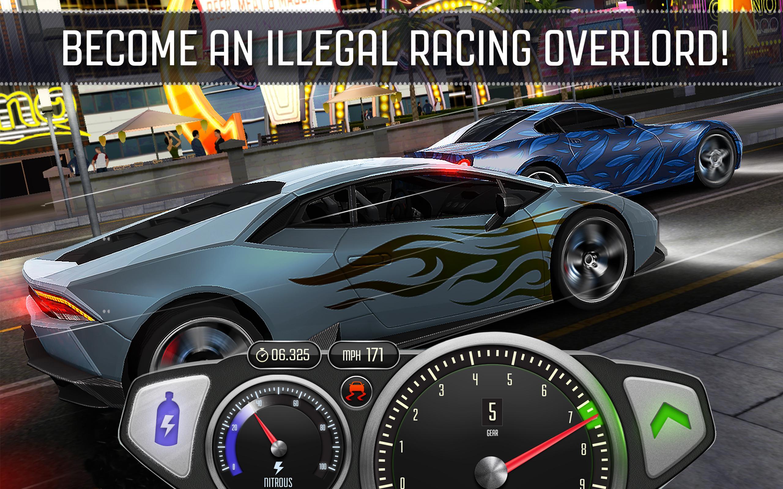 TopSpeed: Drag & Fast Racing Game Screenshot