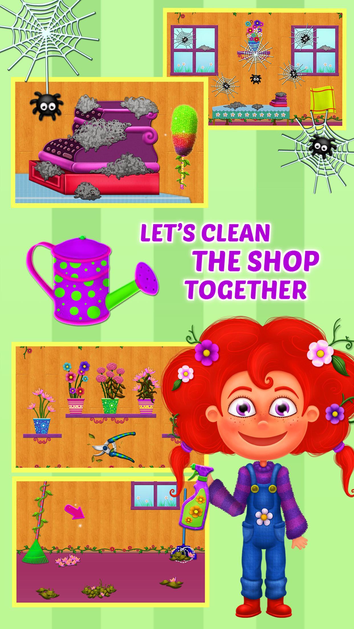 Daisy's Flower Shop Game Screenshot