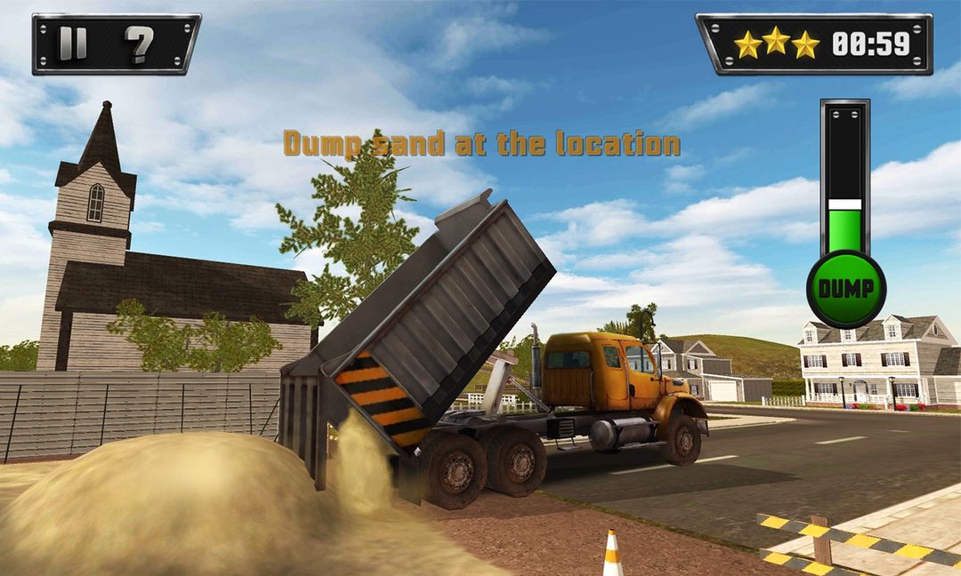 Construction Sim 2016 Load &Go 게임 스크린 샷