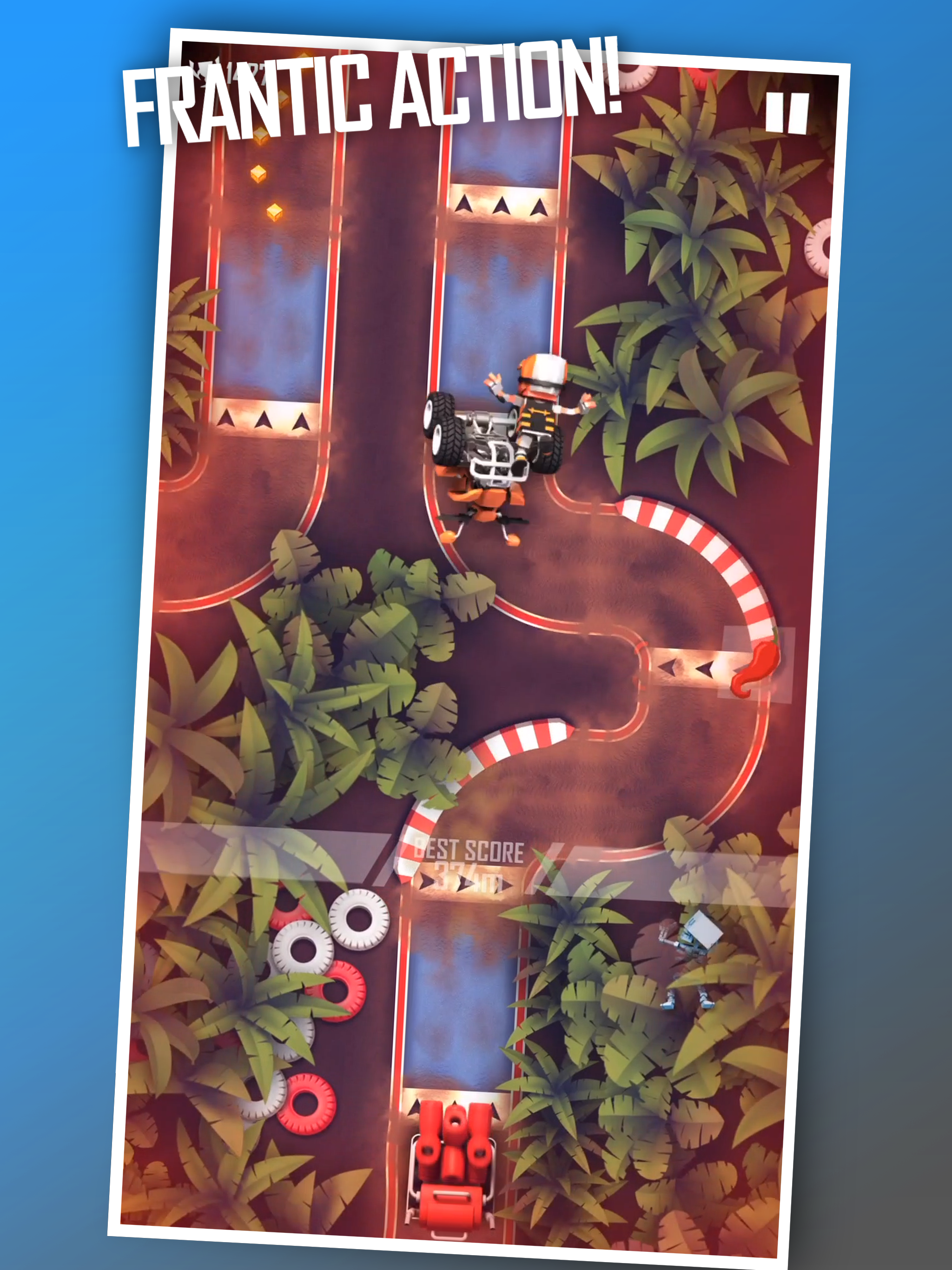 Flick Champions VS: Quad Bikes Game Screenshot