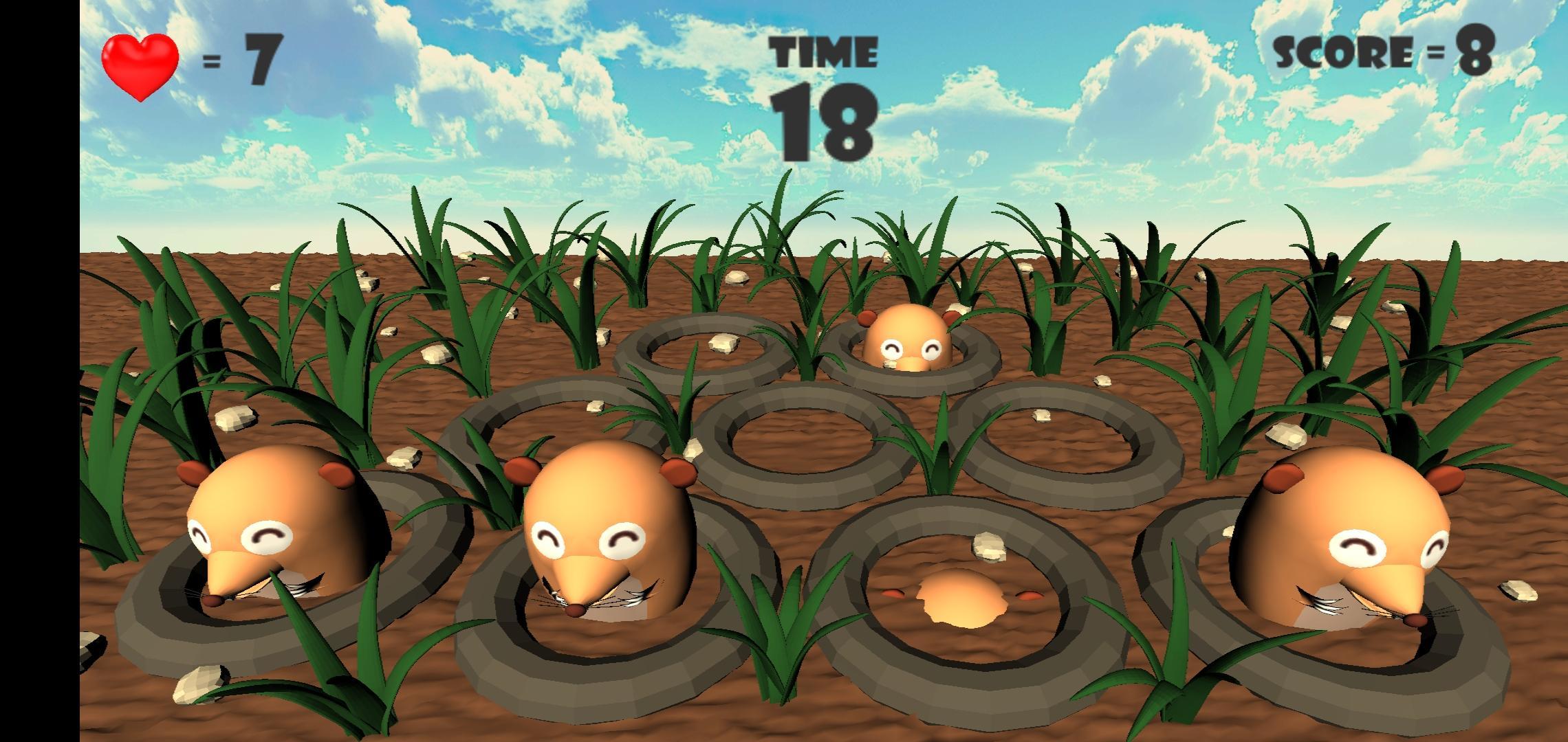 Whack a Mole Game Screenshot
