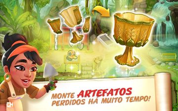 Captura de Tela do Jogo Unsung Heroes: The Golden Mask