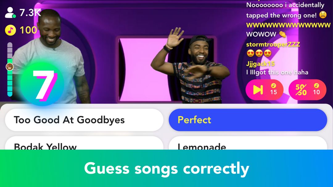 Screenshot of Out Of Tune - Live Music Game