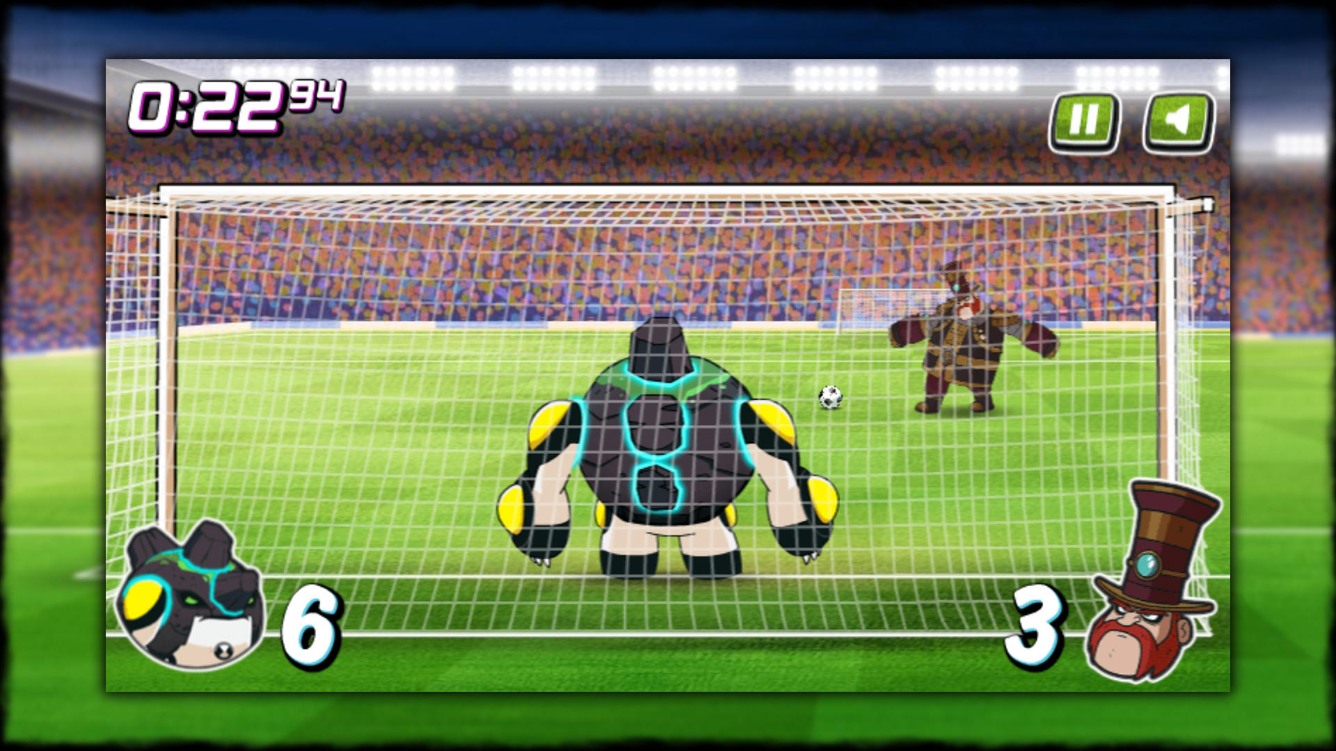 Ben and penalty world cup omni Game Screenshot