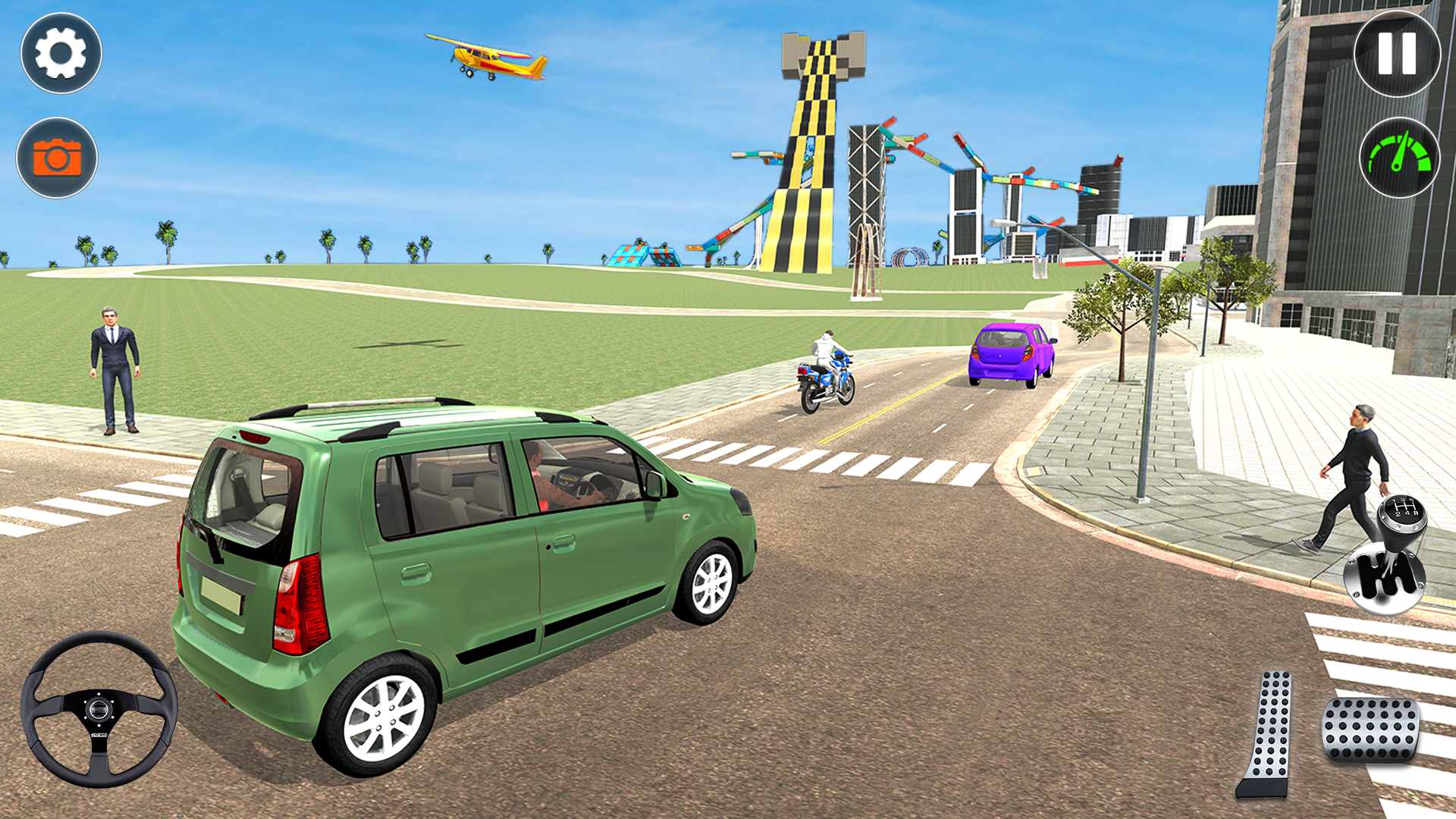 Screenshot 3 of Indian Car Simulator: Car Game 