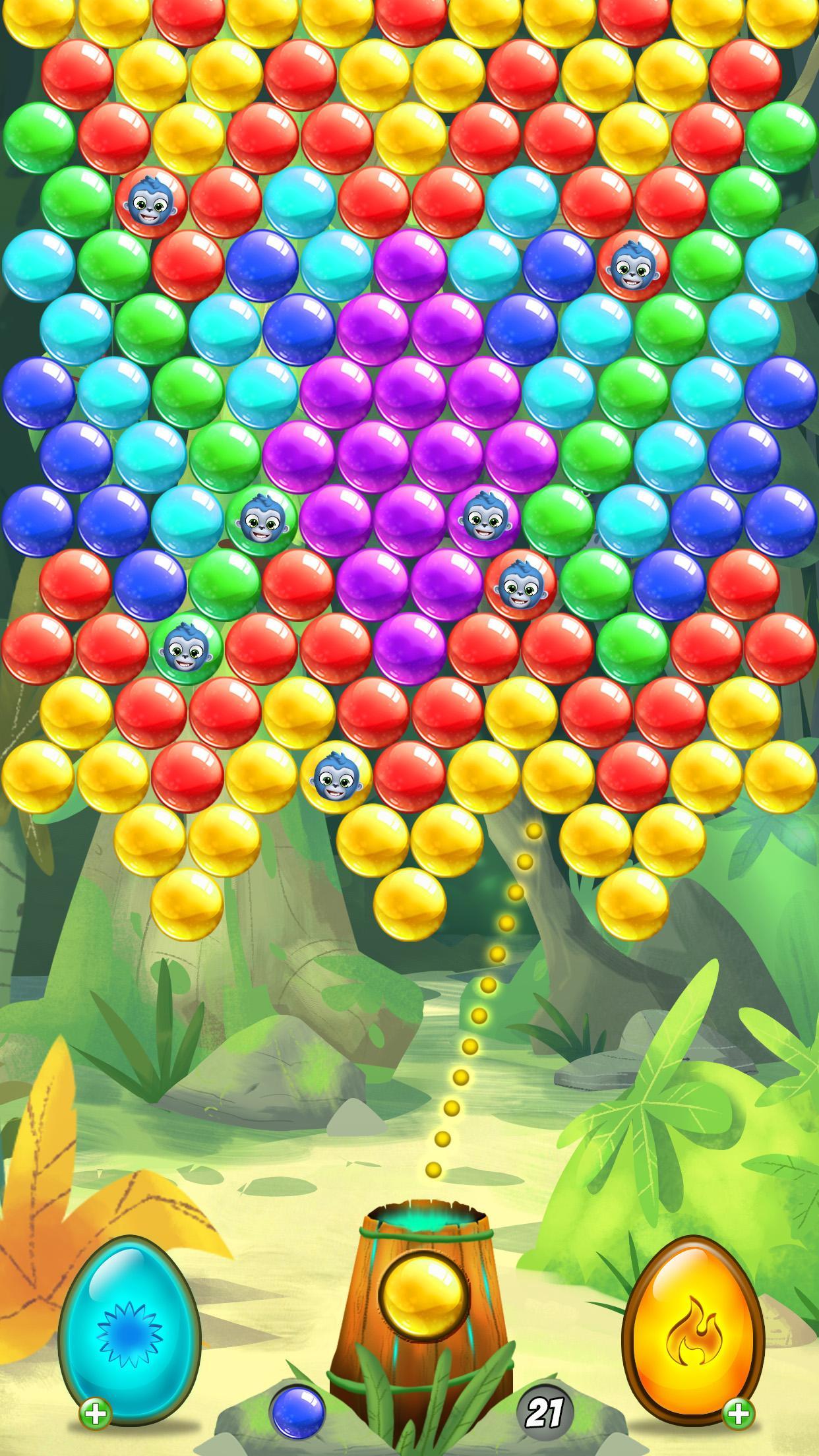 Captura de Tela do Jogo Monkey Bobble