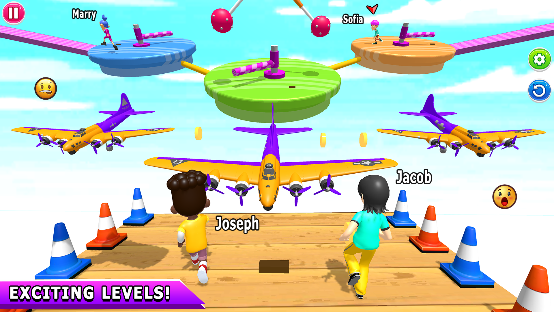 Screenshot 3 of Stumble Fall .io Guys Knockout 