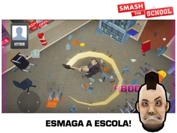 Captura de Tela do Jogo Smash the School - Antistress!
