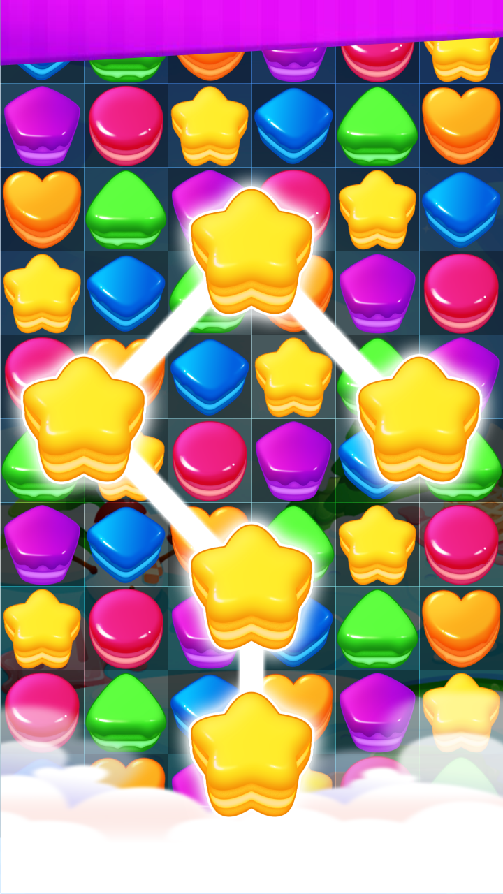 Cake Mania - Link Line Blast Game Screenshot