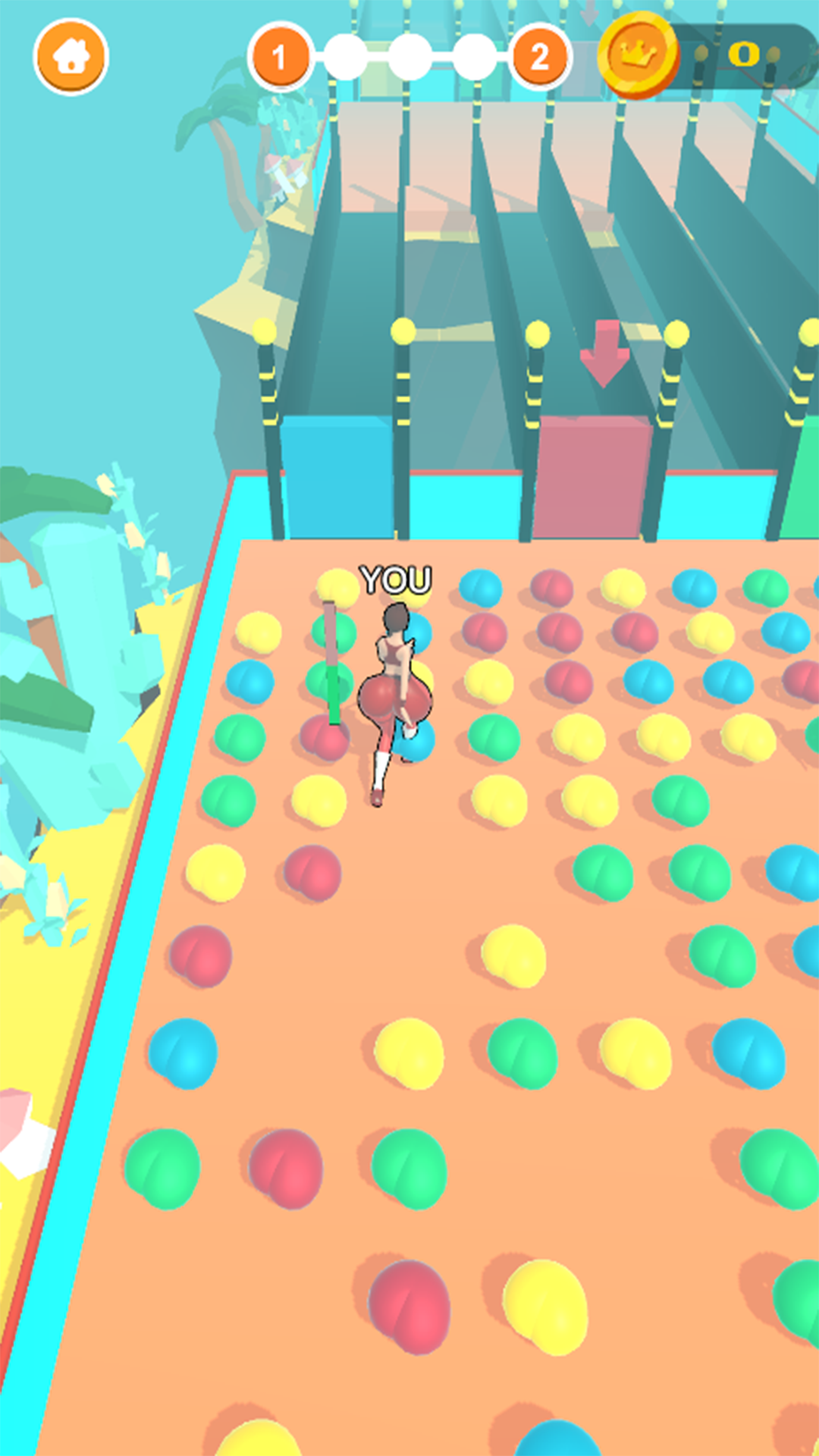 Twerk Race 3D Fun Run Game ภาพหน้าจอเกม