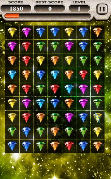Bejeweled Classic 2018 게임 스크린 샷
