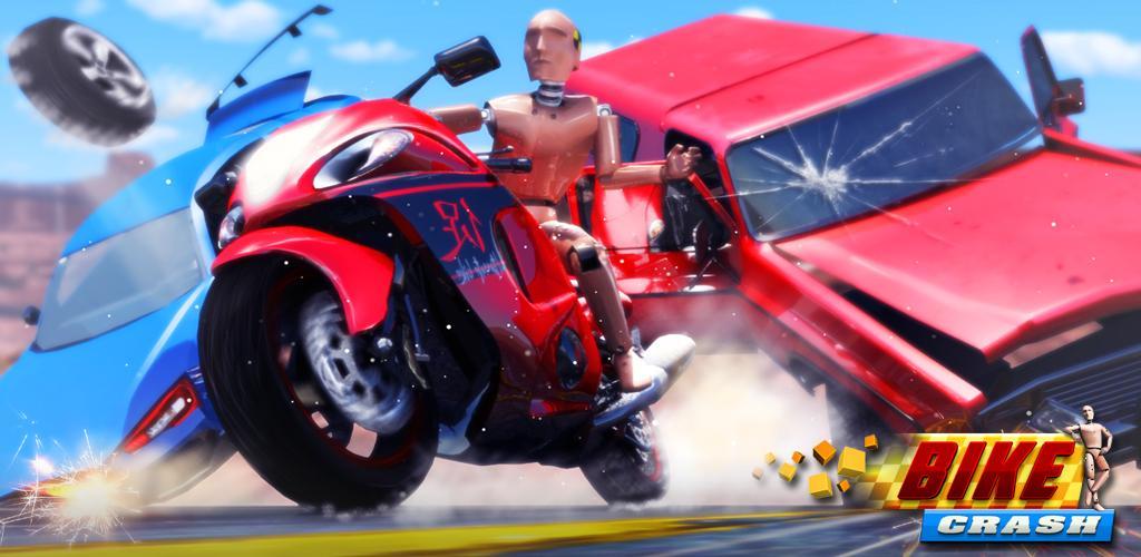 Banner of Bike Crash Simulator: Extreme Bike Race - Fun 