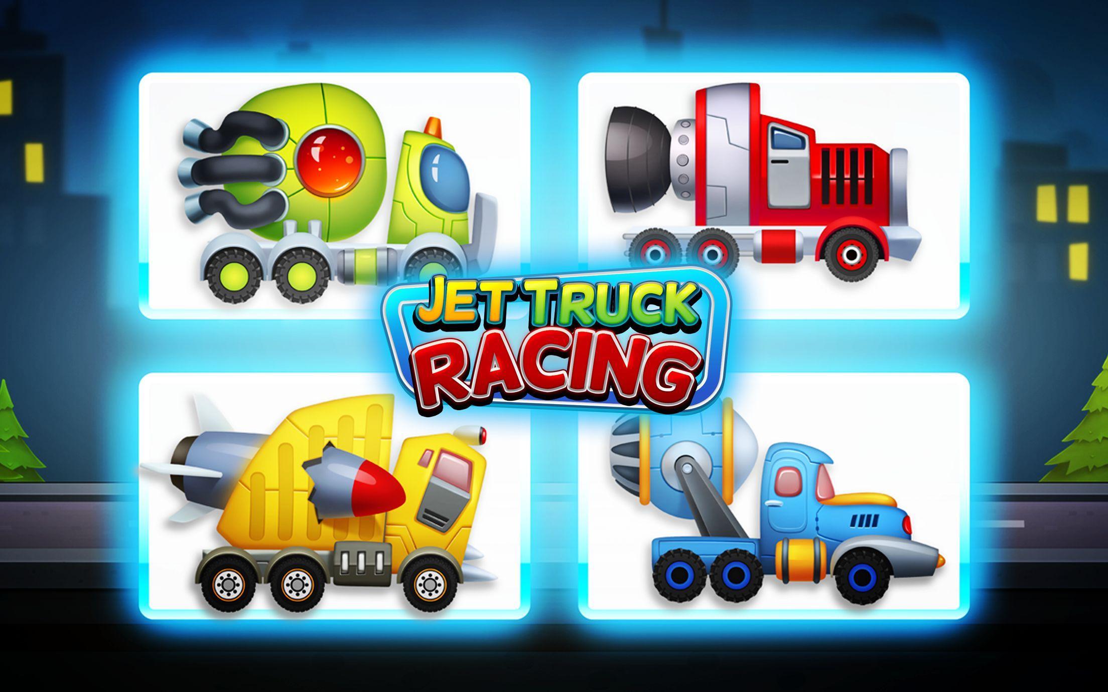 Jet Truck Racing: City Drag Championship Game Screenshot