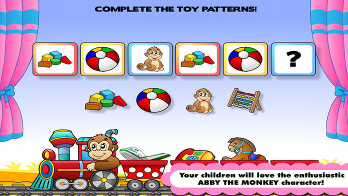 Abby Monkey Basic Skills Pre K ゲームのスクリーンショット