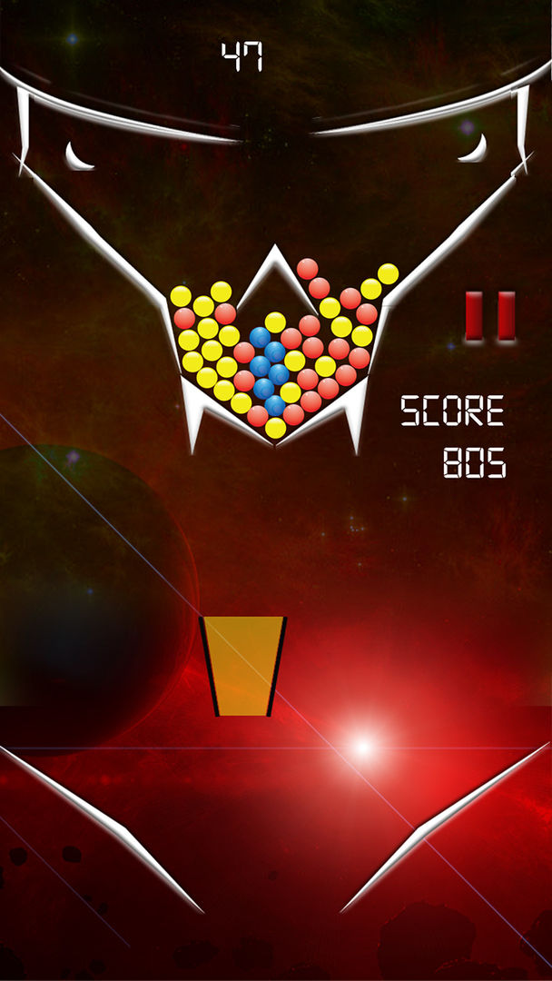 100 Ballz Galaxy screenshot game