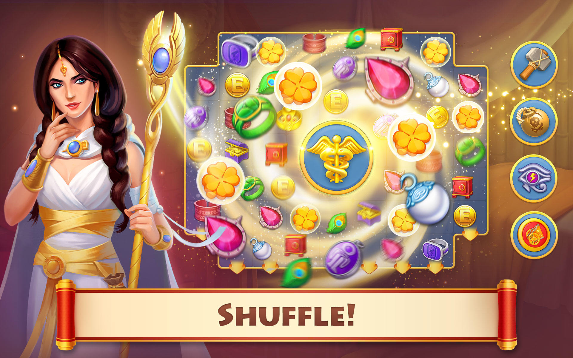 Скриншот игры Cradle of Empires: 3 in a Row
