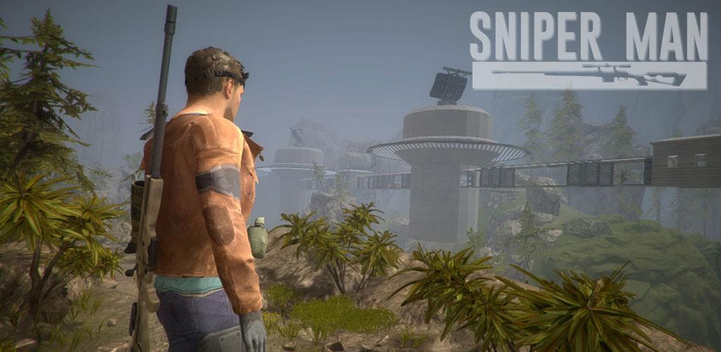 Sniper Man - Superhero War FPS Shooter screenshot