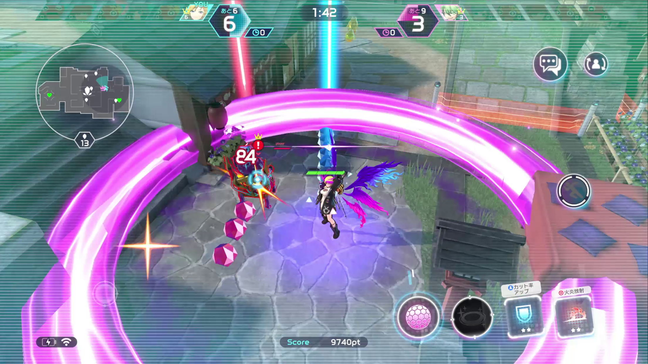 Скриншот игры フェスバ プラス