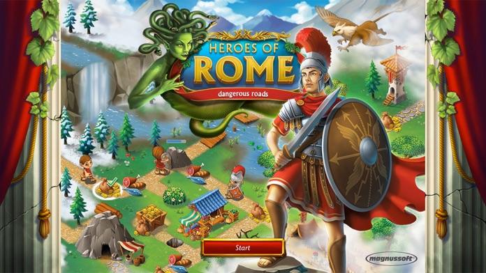 Heroes of Rome: Dangerous Road Game Screenshot