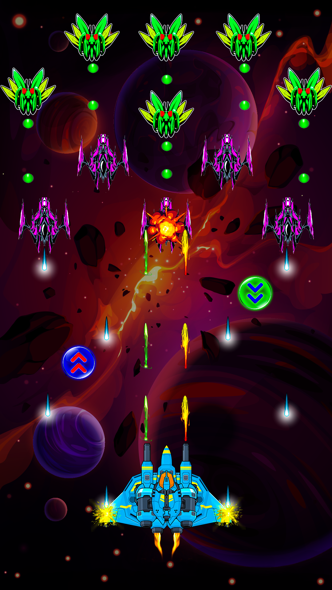 Screenshot of Alien Shooter Space War Games