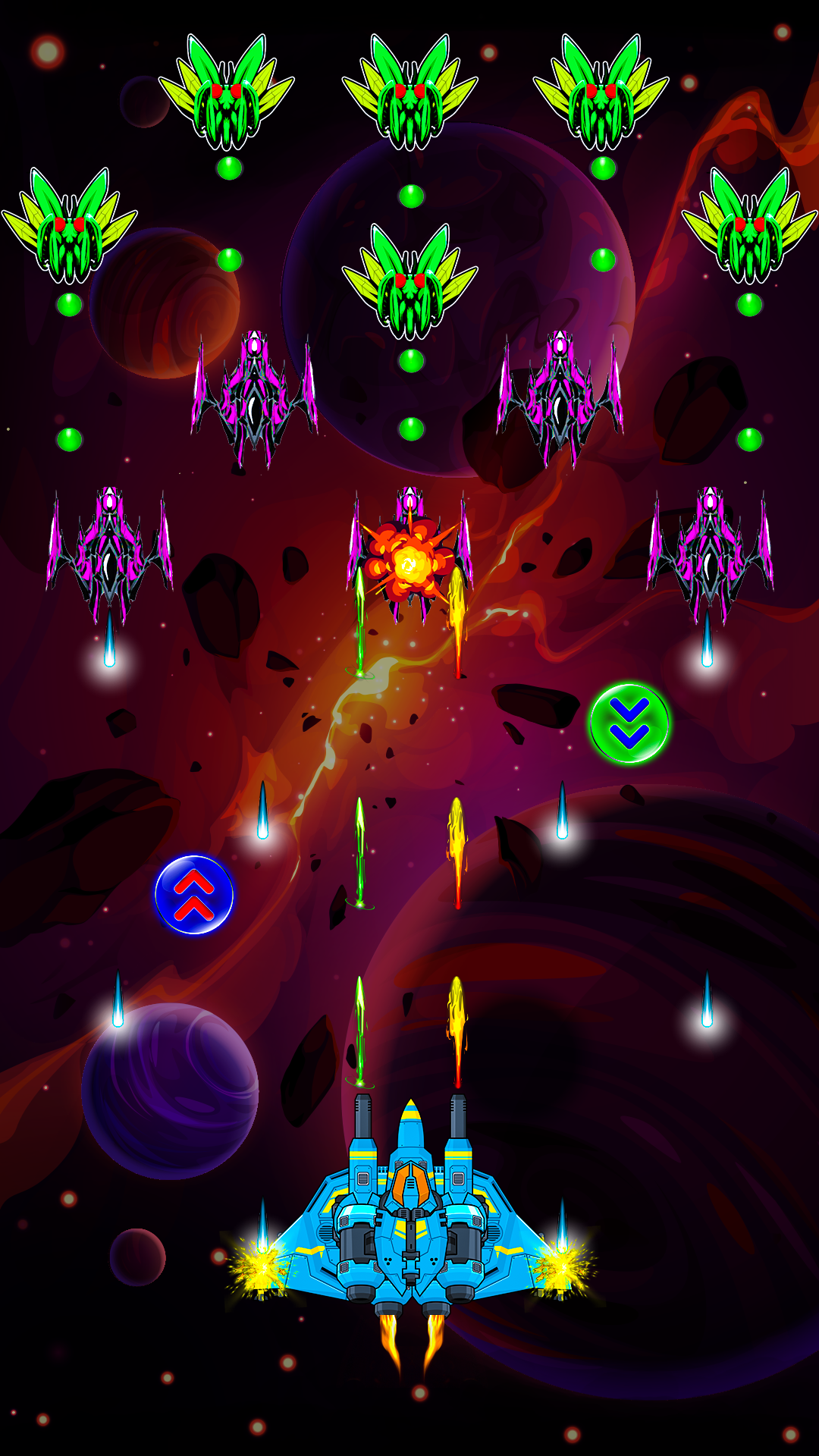 Alien Shooter Space War Games Game Screenshot