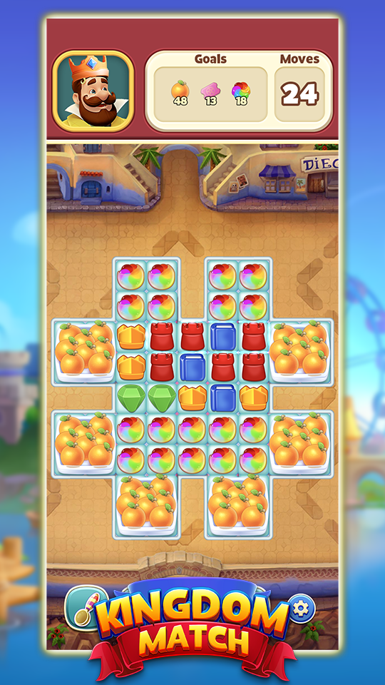 Kingdom Match - Classic Match Game Screenshot